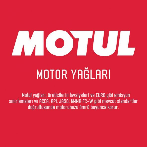 Motul 2100 Power+ 10W-40 4 Lt Dizel ve Benzinli Motor Yağı (4 Adet) - Resim 5