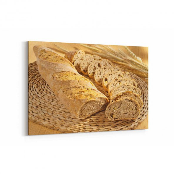 Tabrika Ekmek Dilimleri Kanvas Tablo