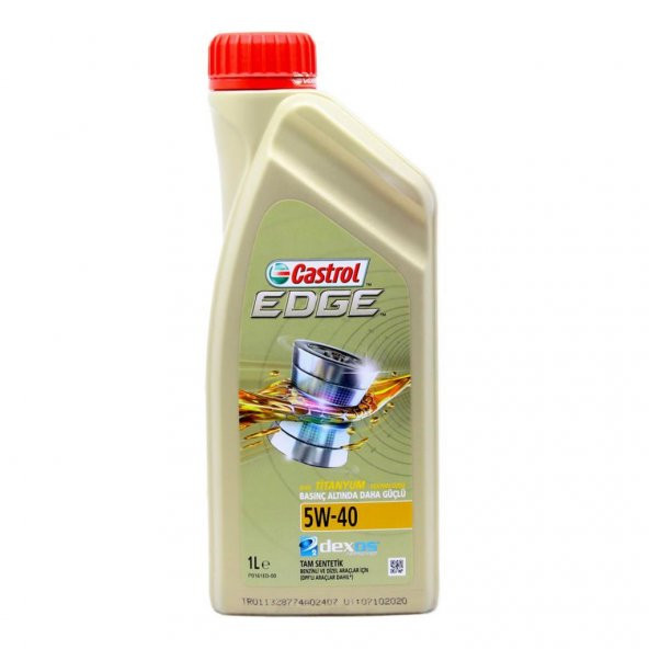 Castrol Edge Titanium 5W-40 1 Lt Tam Sentetik Motor Yağı