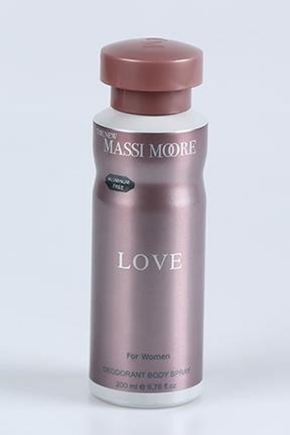 The New Massi Moore Love Kadın Deodorant 200 ML
