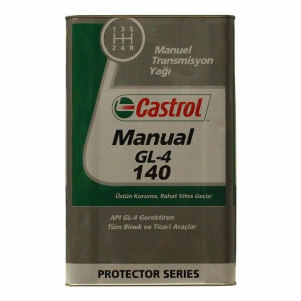 Castrol Manual 140 16 Kg GL-4 Şanzıman ve Diferansiyel Yağı