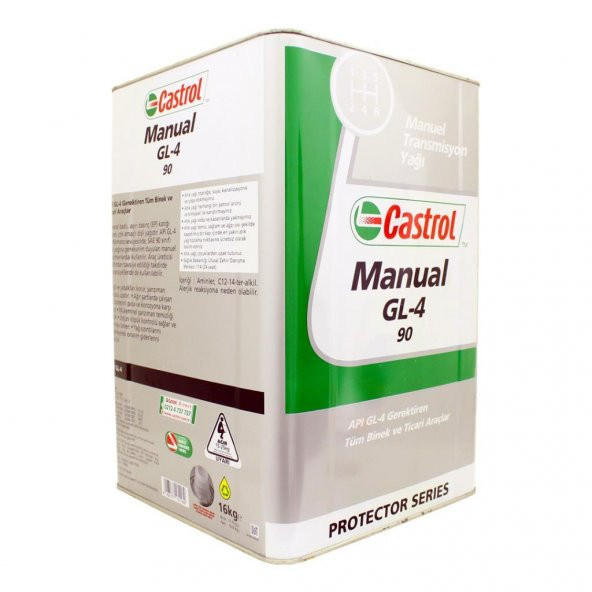 Castrol Manual 90 16 Kg GL-4 Şanzıman ve Diferansiyel Yağı - 2