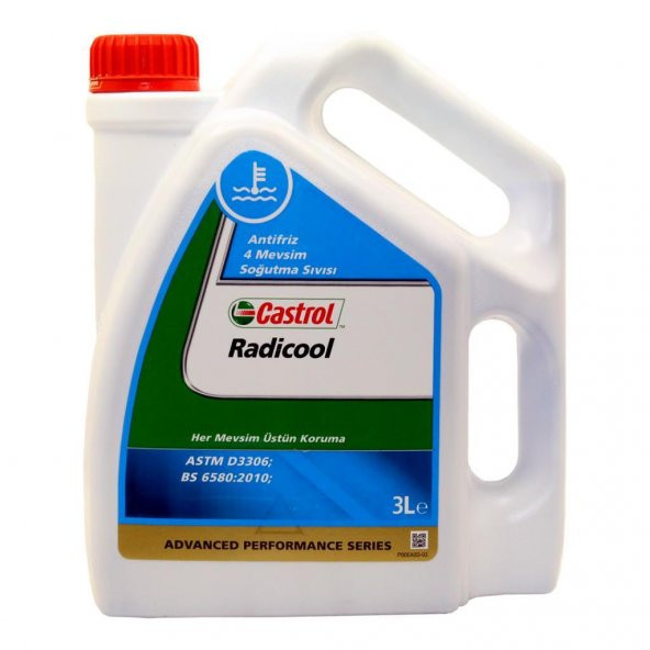 Castrol Radicool Konsantre Antifriz 3 Lt - Korozyon Önleyici