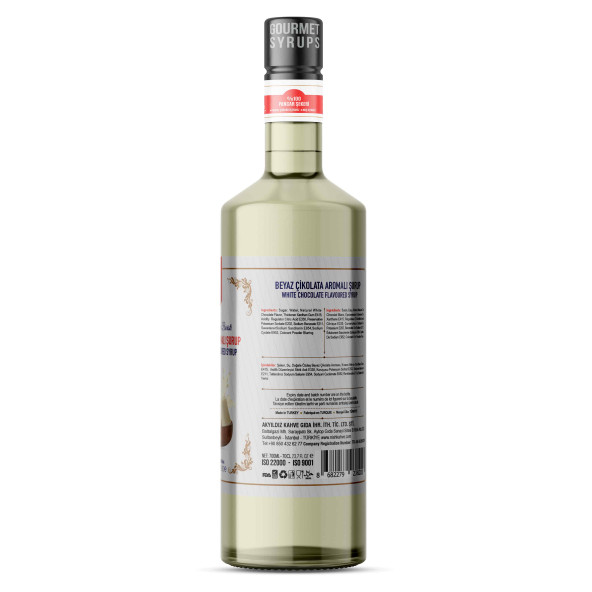 Nish Beyaz Çikolata Aromalı Şurup 700 ml - 2