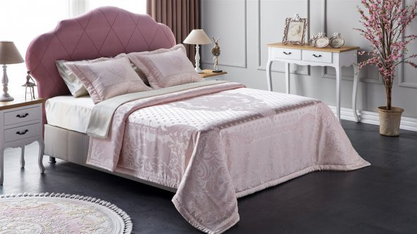 BELLONA ELEGANCE VIOLA ÇİFT KİŞİLİK YATAK ÖRTÜSÜ - 4