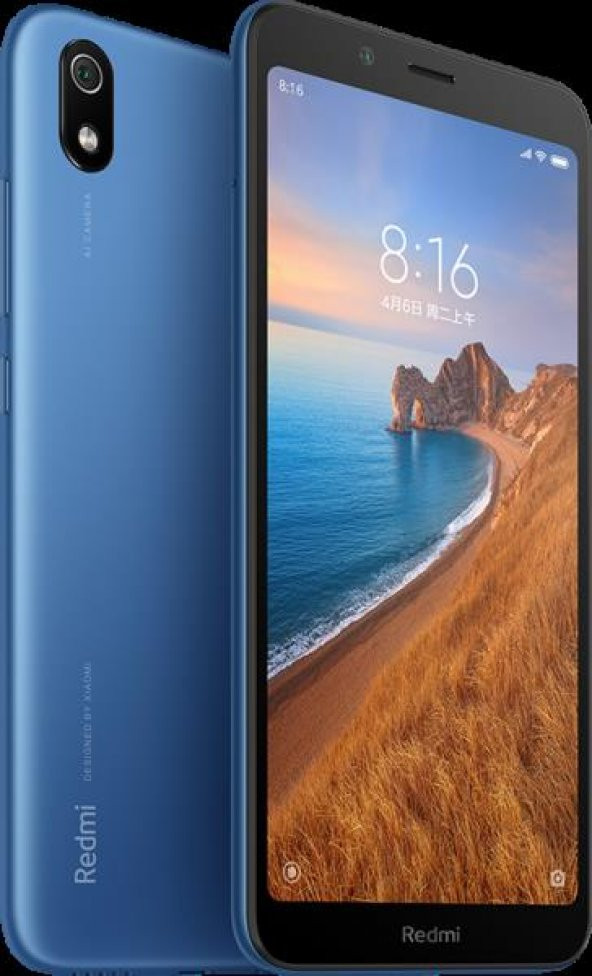 XİAOMİ REDMİ 7A 32 GB DUAL MAVİ (Xiaomi Türkiye Garantili)