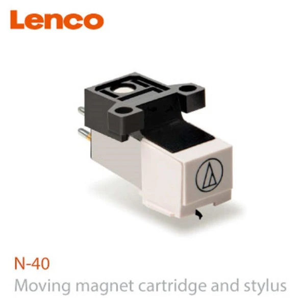 Lenco N-40 Pikap Plakçalar İğnesi-Moving Magnet Cartridge, Stylus