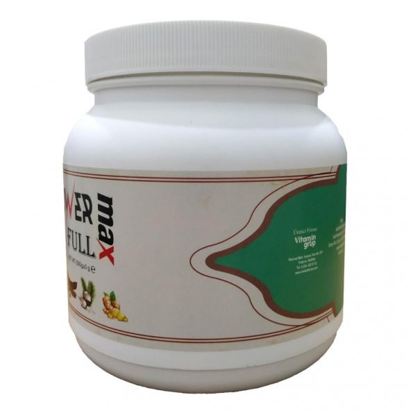 Actuel Pharma Power Max Full Keçiboynuzlu Bitkisel Toz 500 Gr - 5