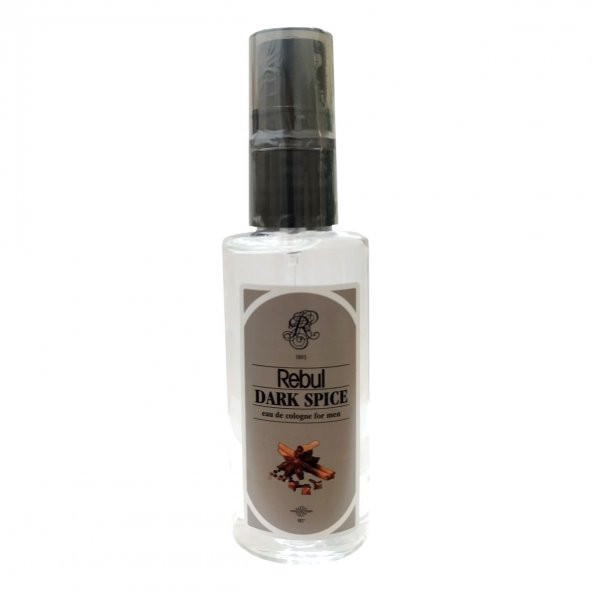 Rebul Dark Spice Kolonya 80 Derece Pet Şişe Sprey 50 ML