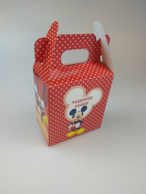 MICKEY MOUSE KARE KAĞIT KUTU KATLAMALI - 2