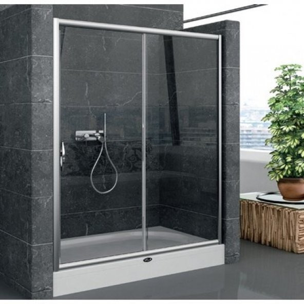 Duşakabincim 136cm Duş Üstü ve Set Üstü Sürgülü Duşakabin