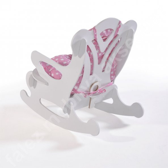 SALLANAN ÇOCUK SANDALYESİ KOLTUĞU YILDIZLI PEMBE - Resim 2