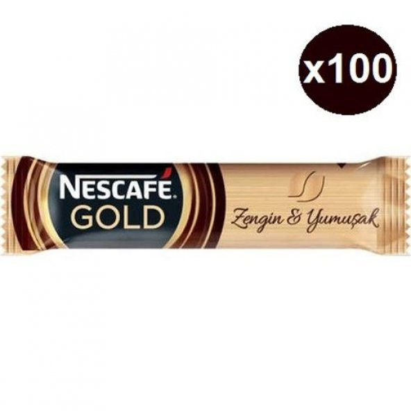 Nescafe Gold Stick Kahve 2 gr 100lü Paket