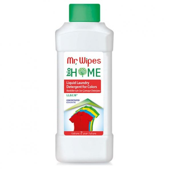 Mr Wıpes Renkliler İçin Sıvı Çamaşır Deterjanı 1000 ml