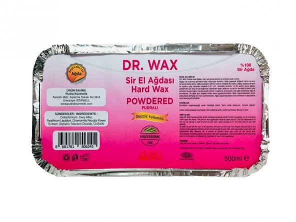 DR. WAX Sir El Ağdası Kalıp Ağda Pudralı 500ml