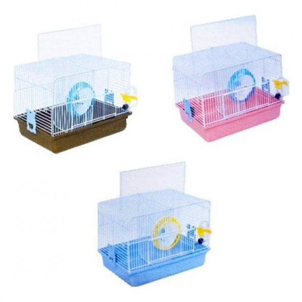 Qh Pet Cage Hamster Kafesi 33x23.5x25 Ölçülerinde ( Renk Sorunuz )