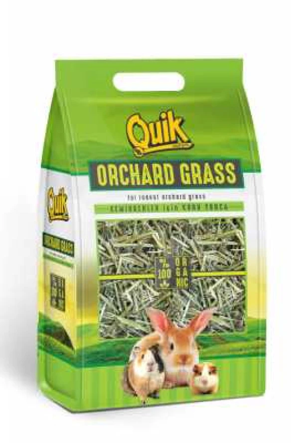 Quik Kuru Yonca Kemirgen Otu 350 gr. Tavşan-Hamster-Guneia Pig Gibi Kemirgenler İçin