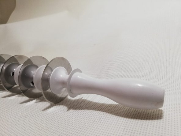 Profesyonel Büyük Mantı Hamur İşi 6 Bıçaklı 4 cm Büyük Aralıklı - 7