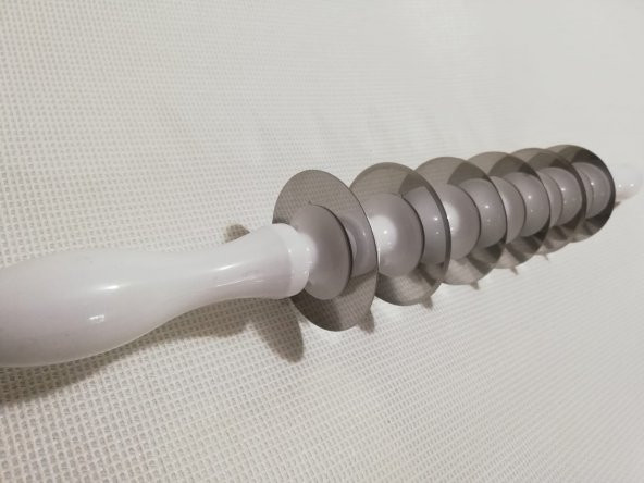 Profesyonel Büyük Mantı Hamur İşi 6 Bıçaklı 4 cm Büyük Aralıklı - 2