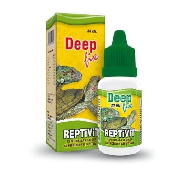 Deep Reptivit 30 ml. Kaplumbağa Vitamini Skt:07/2025