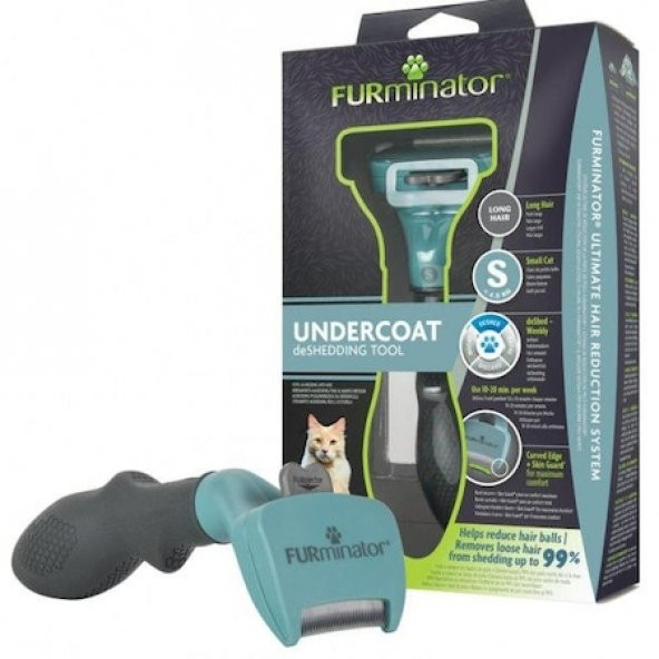 Furminator Longhair Cat Uzun Tüylü Kediler İçin Tarak Small - 6