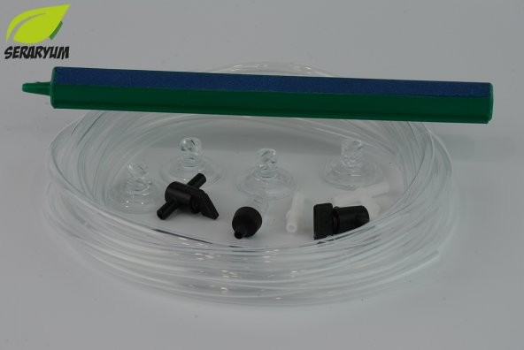 Akvaryum Hava Seti (15 cm Hava Taşı)