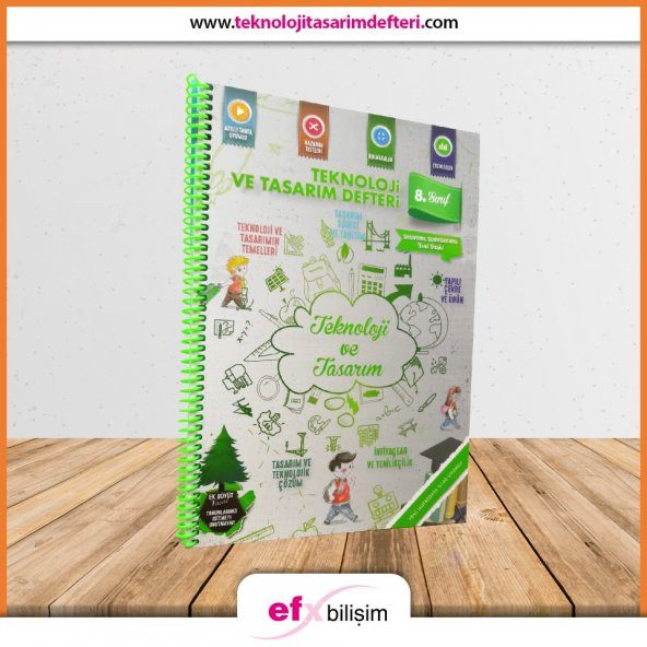 8. SINIF TEKNOLOJİ VE TASARIM DEFTERİ - 2