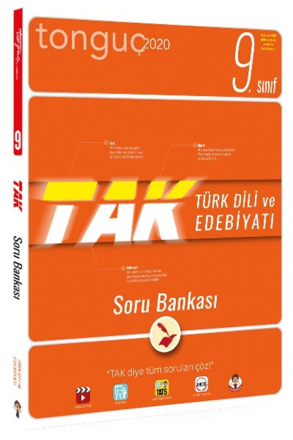 Tonguç Akademi 9. Sınıf TAK Türk Dili ve Edebiyatı Soru Bankası