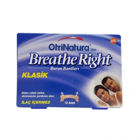 Breathe Right Burun Bandı Normal Boy 10 adet