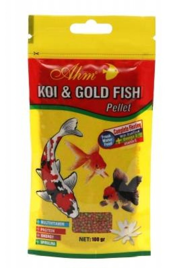 Ahm Koi Goldfish Pellet 50 gr