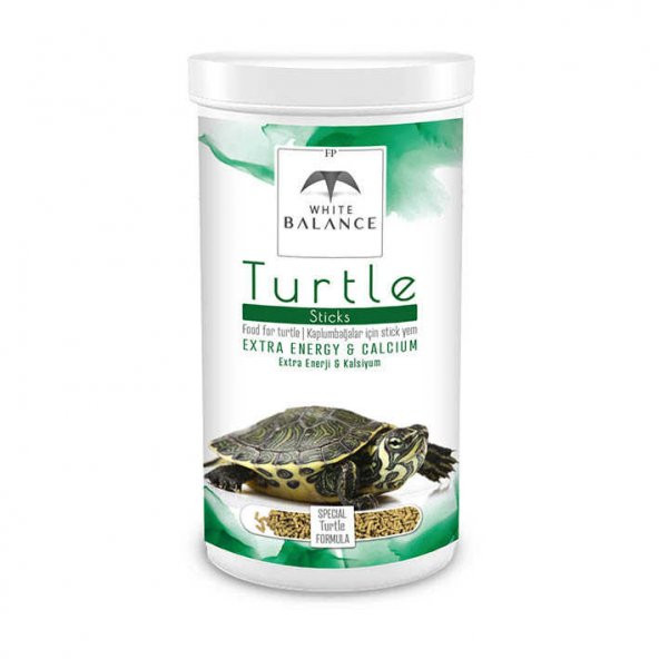 White Balance Turtle Sticks Kaplumbağa Yemi 250 ml