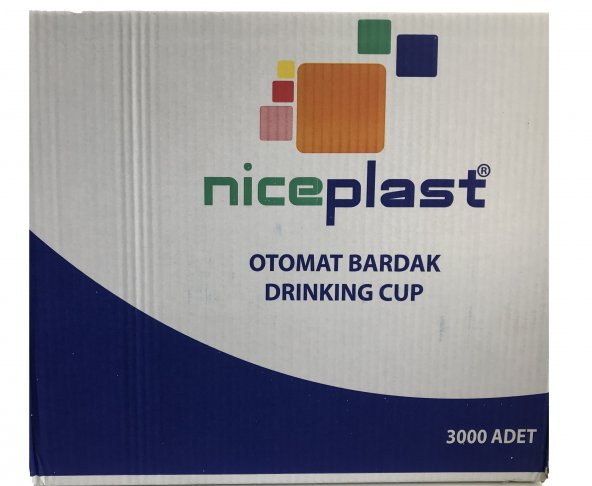Niceplast Plastik Pet Bardak 180 cc Şeffaf 3000 Adet