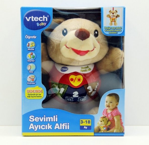 Vtech Baby Sevimli Ayıcık Alfii - Kahverengi