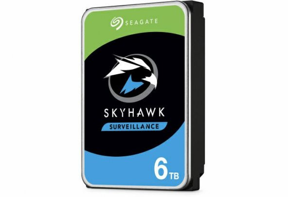 SEAGATE SKYHAWK 3.5 6TB SATA 3.0 256MB 195MB/S RV SENSÖR 5400RPM - 2