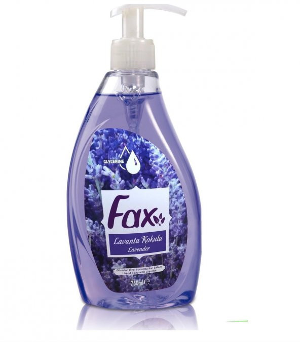 Fax Sıvı Sabun Çiçek Ferahlığı Lavanta (mor) 750 Ml