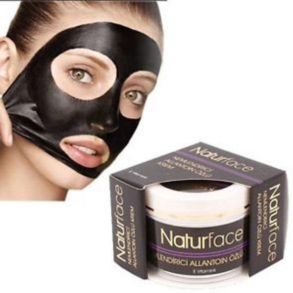 Natur Face Soyulabilir Siyah Kavanoz Maske 100 Ml
