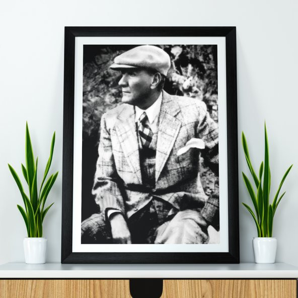 Atatürk Portresi Kanvas Tablo - Ofis & Ev - Her Mekana Uygun - 2