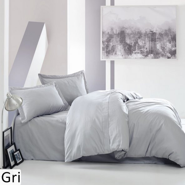 Cotton Box Elegant Saten Çift Kişilik Nevresim Takımı - 9 Model - 5