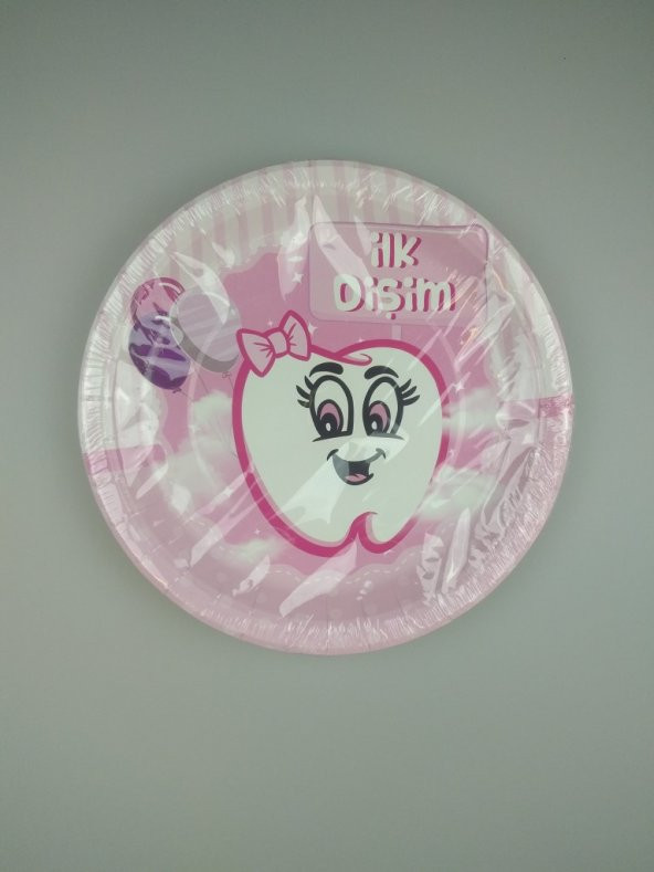 İLK DİŞİM PEMBE TABAK 8Lİ