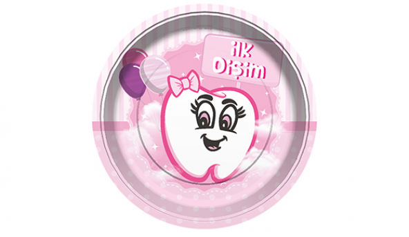 İLK DİŞİM PEMBE TABAK 8Lİ - 2