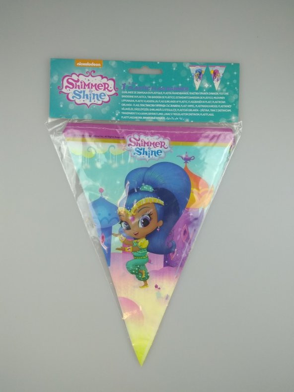 SHİMMER & SHİNE BAYRAK FLAMA PLASTİK 2.3M