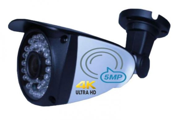 Metal Kasa 5 Megapiksel AHD Bullet Kamera