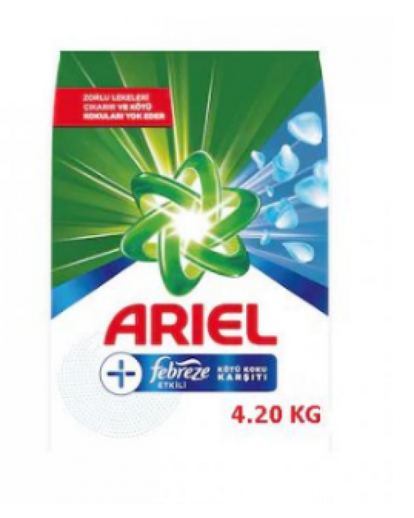 Ariel Çamaşır Deterjanı Febreze Etkili Parklar Renkler 4200 Gram