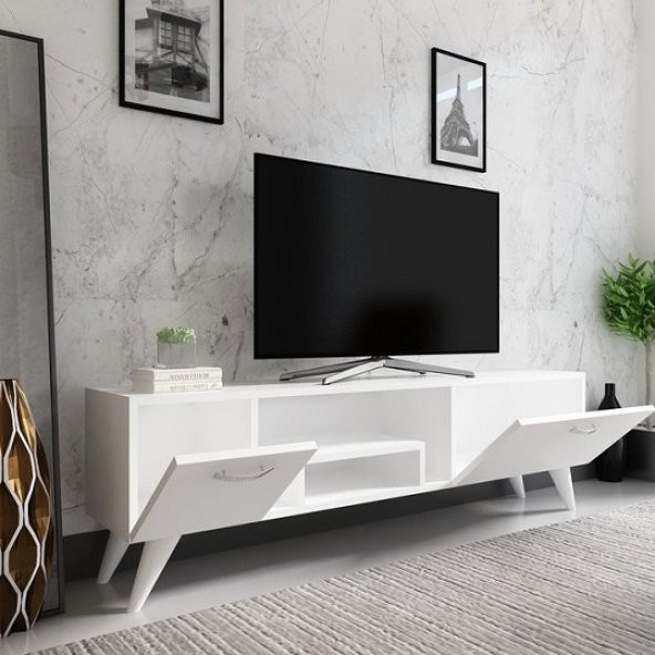 BMdekor Tv Ünitesi İmge Beyaz 150 Cm - 2