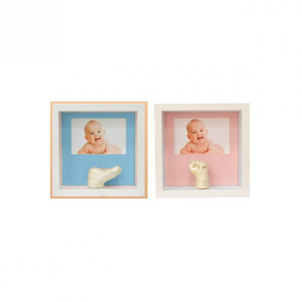 Baby Memory Prints Niş Çerçeve-Beyaz
