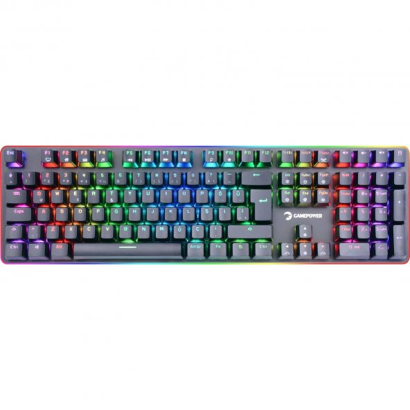 Gamepower Saber Rgb Mekanik TR Klavye Mavi Switch - 3