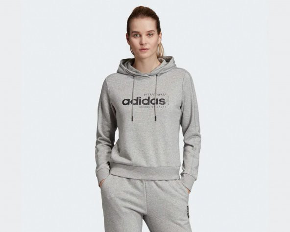 ADİDAS W BB HDY Kadın  Giyim Sweatshirts EI4631 (Beden: S)