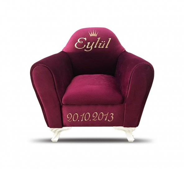 İsme Özel Çocuk Koltuğu - Seçenekli - 12