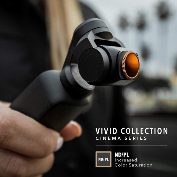 PolarPro DJI Osmo Pocket 1 & Pocket 2 için Sinema Serisi Vivid Filtre Seti - 2