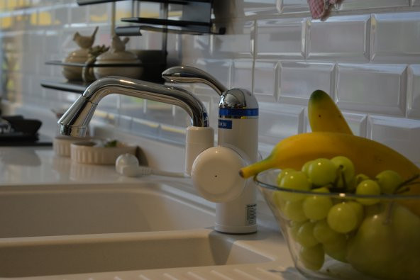 Elektrikli Sıcak Musluk Ani Su Isıtıcı Termal Şofben Musluk ASG-2B - 2